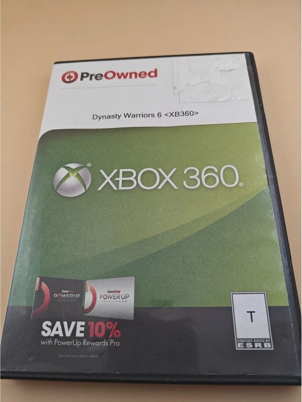 Dynasty Warriors 6 Microsoft Xbox 360 2008 Tested and Working